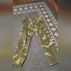 AK Army camo cargo pants